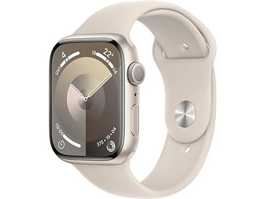 APPLE Watch Series 9 GPS + Cellular 45 mm Yıldız Işığı Alüminyum Kasa